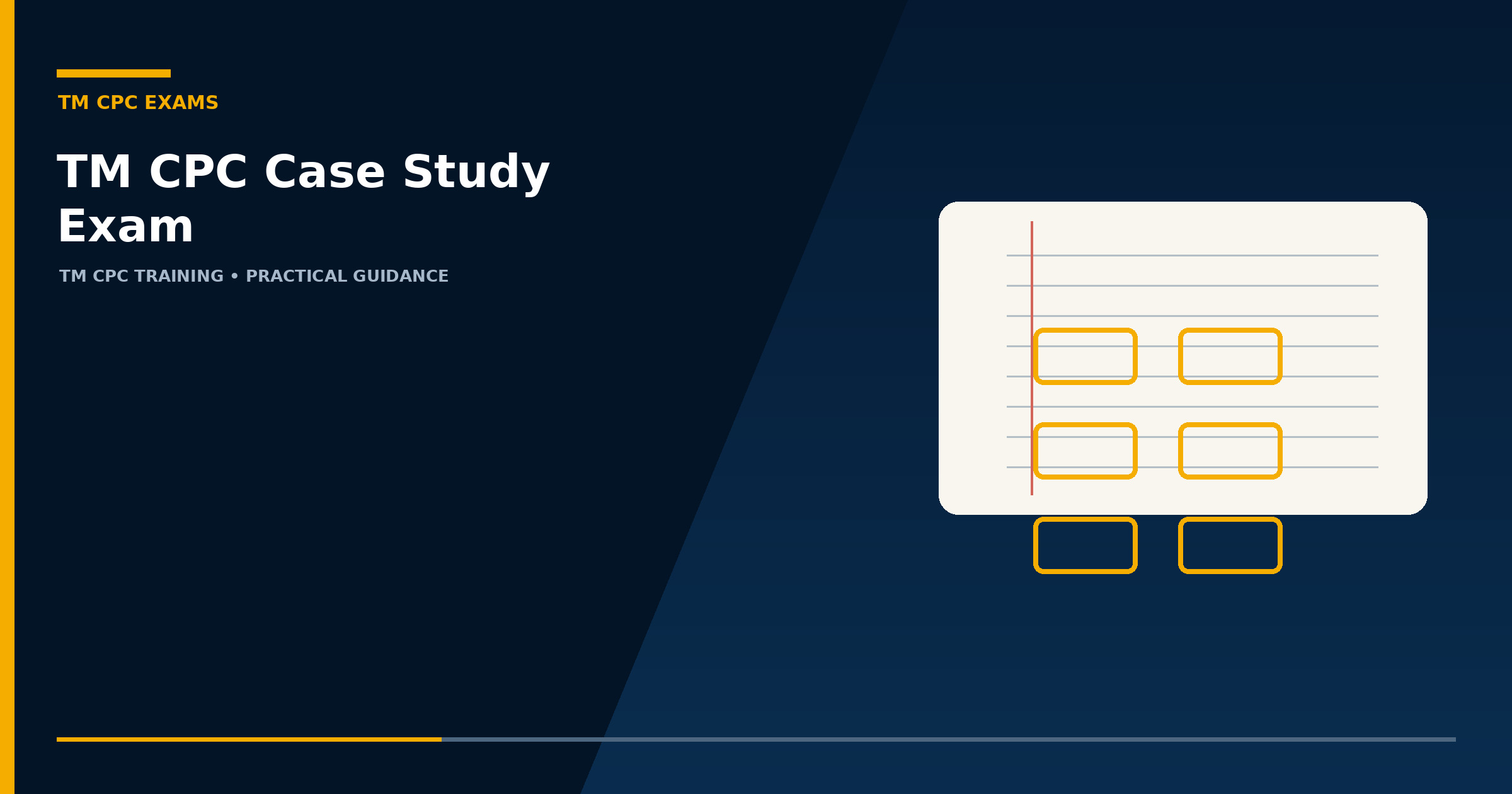 TM CPC Case Study Exam Guide