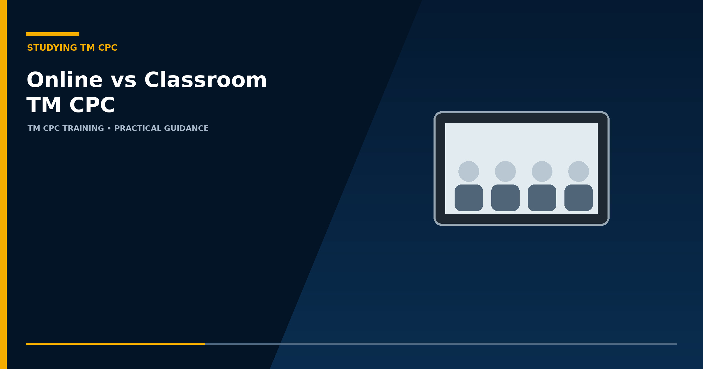 Online vs Classroom TM CPC Training